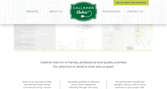 Desktop Screenshot of callahanelectricpdx.com